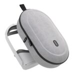 Syntech Étui de Transport Rigide Housse Compatible avec Oculus Quest 3, Quest 2, PICO 4/Pro VR Gaming Casque avec Elite Strap, Les Manettes Touch et Accessoires VR, Matériaux de Première Qualité