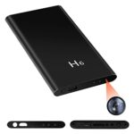 TANGMI Caméra Cachée, 1080P HD Caméra Espion Power Bank, Capteur de Gravité Caméra Cachée Espion avec Vision Nocturne pour Le Chargement des Appareils Mobiles