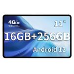 TECLAST T50 Top Tablette Tactile 11 Pouces 2K, 16Go RAM+256Go ROM（2To TF）Android 12 Tablettes Gaming, 4G LTE 5G WiFi, 2000x1200TDDI, CPU T616 2.0Ghz, 18W/7500mAh/Google GMS/GPS/Widevine L1/20MP[2023]