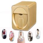 TEHONGMAI Mini imprimante pour Ongles imprimante à Ongles 3D Professionnelle H1 Portable Mobile Machine d'impression d'art d'ongle pour la Maison ou Le Salon de manucure