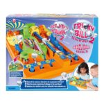 TOMY Screwball Scramble Level 2 Retro Jeu d'action pour enfants d'âge préscolaire, jeu de puzzle familial, jeu pour enfants pour garçons et filles de 5, 6, 7, 8 et 9 ans