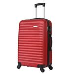 TROLLEY ADCValise Cabine 4 Roues 55cm ABS Rigide - Classiq (Bordeaux)