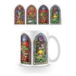 The Legend of Zelda Vitraux Link Mug, Céramique, Multicolore, 315 ml/11 oz