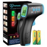 Thermomètre Frontal, Termometre Médical Infrarouge, Thermometre Sans Contact pour Adultes Bebe Enfants, Thermometre Digital avec Lectures Précises et Instantanées, 50 Mémoires