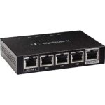 Ubiquiti Networks ER-X Ethernet/LAN Noir Routeur connecté - Routeurs connectés (10,100,1000 Mbit/s, Ethernet (RJ-45), Noir)