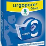 Urgo - Sparadrap avec Dévidoir - Fixation Pansements/Dispositifs - Microporeux - 9,14 m x 2,5 cm