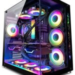 VIBOX VIII-43 SG PC Gamer - Intel i9 11900F Processeur 5.2GHz - Nvidia RTX 3060 12Go - 32Go RAM - 1To NVMe M.2 SSD - 700W PSU - Windows 11 - WiFi