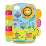 VTech - P'tit Livre Enchanté - Mes Premières Comptines, Livre Enfant Parlant et Musical dès 6 mois - Version FR