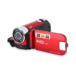 Vbestlife Full HD 270 ° Rotation 720P 16X Haute Définition Numérique Caméscope Vidéo DV Caméra(Rouge)