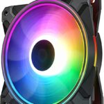 Ventilateur LED RGB coloré PC Case 120 mm SILENCIEUX FLUSSE D'AIR ÉLEVÉ POUR REFROIDISSEMENT DESKTOP