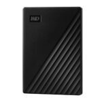 WD - My Passport 5To Noir - Disque Dur Externe Portable avec Sauvegarde Automatique et Protection par Mot de Passe, Compatible PC, Xbox et PS4