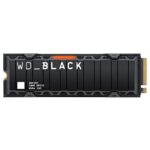 WD_BLACK SN850X 2To M.2 2280 PCIe Gen4 NVMe SSD pour le gaming avec dissipateur thermique jusqu'à 7300 Mo/s