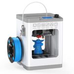 WEEFUN Imprimante 3D Tina2 Basic, Mini Imprimantes 3D pour Débutants avec Mise à Niveau Automatique, Entièrement Open Source, Resume Printing, écran LCD et Plaque de Construction Magnétique
