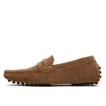 WY1886-SHOESMocassins pour Homme Mocassins Décontractés en Cuir Véritable Slip-on Chaussures De Bateau Jusqu'à La Taille 49 EU Driving Penny Chaussures mocasines Hombre Negros