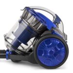 Wëasy Aspirateur Sans Sac Multicyclonique traineau WS14, 2L, Filtre HEPA, Silencieux, Puissant, Pratique, pour tapis, moquettes et sols durs, inclus brosse poussière 2 en 1 et suceur plat Bleu/Gris