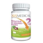 XLS MEDICAL PERTE DE POIDS + - Réducteur de Graisses et Sucres – A base d'ingrédients d'origine naturelle(1) - 120 comprimés - 1 mois de traitement