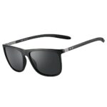 ZENOTTICLunettes de soleil polarisées hommes fibre de carbone cintre lunettes de soleil carrées conduite pêche golf sport protection UV400