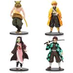 ZORTORZ Figurine Anime 4 Pièces, Figurines d'action pour Enfants, Figurine Manga, Collectionneurs de Jouets d'Anime, Collectionneurs de Jouets d’Anime pour Décoration