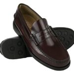 ZerimarMasque Moccasin de Cuir Naturel | Chaussures Habillées pour Hommes | Mocassins à Pampilles | Chaussures Légères