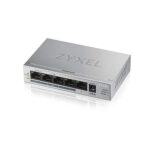 Zyxel 5 ports Gigabit non géré 4 x PoE+ Zyxel avec allocation de réserve d’énergie maximale de 60 Watt, Garantie à vie [GS1005HP]
