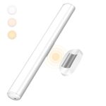 bravzurg Lampe LED Sans Fil Rechargeable, 4000mAh Lampe Magnetique avec Télécommande 3 modes de couleur, Lumiere Pile Adhesif pour Chambre Salon Miroir Cuisine Salle de Bain