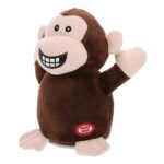 ibasenice 1Pc Singe Jouet Musique Décor Poupée Ensembles De Jeu Peluche Paresseux Jouet En Peluche Appareil Musical Chant Singe Jouet Rotatif Singe Jouet Bébé Marron Sans Peluche Pour Faire