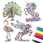jouet fille-cadeau fille-set bricolag-travaux manuels licorne-cadeau fille 6 7 8 9 10 ans-jouet fille 6 7 8 9 10 ans- cadeau fille 6 7 8 9 10 ans anniversaire-bricolage enfant 6-10 ans--licorn rose