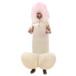 leiruoCostume gonflable adulte costume gonflable une pièce costume gonflable drôle pour le cadeau d'anniversaire de Mardi Gras Party Mardi Gras