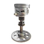 tête mort en résine | Tête mort effrayante – Ornements tête mort, figurine d'art faite à la main, statue tête piston pour bureau, maison, bureau, table