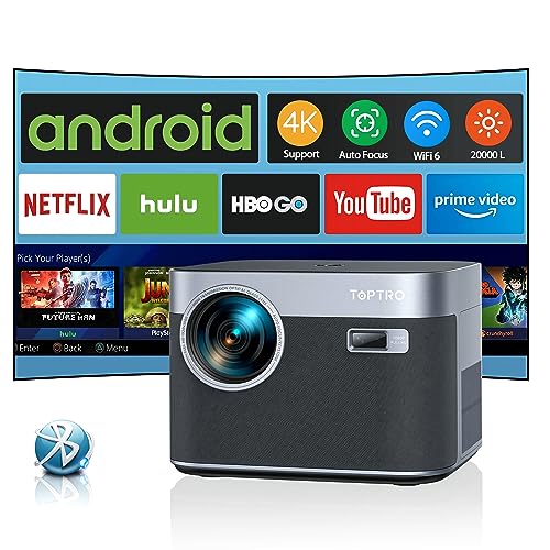 Auto Focus/Keystone】 Vidéoprojecteur WiFi Bluetooth 4K, 20000 Lumens  Vidéoprojecteur WiFi Full HD 1080P 4K Supporté WiMiUS Projecteur WiFi-6  Home Cinéma 300'' pour iOS/Android/TV Stick/PS5 HDMI AV : :  High-Tech