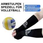 2XK-NOV Manchette Bras de volley-ball pour femme, accessoires de protection de l'avant-bras pour l'entraînement, manchons de bras de sport - Support de poignet avec coussin de protection