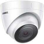 ANNKE C500 PoE Caméra de Surveillance avec Audio, IP Caméra EXIR 2.0 Vision Nocturne Supporte 256Go 120 DB WDR et 3D DNR IP67 Externe pour la Vidéosurveillance Onvif（H.265/H.265 +,Accès à Distance