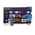 BSL BEAUTIFUL SOUND LINE Smart TV BSL-24T2SATV LED Full HD 1920 x 1080 | DVBT2 | DVB-S2 | Stick ATV inclus | Contrôle vocal | Chromecast.