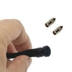 CNDST Mini caméra de vidéosurveillance HD espion 2,8 mm 110 degrés 1000 tvl, (DST-08WD)