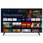 Caixun Android TV 32 Pouces, HD Smart TV, LED Téléviseur Con Google Assistant, WiFi, Bluetooth, 3 HDMI et 2 USB, Bezelless, Modèle EC32V1HA …