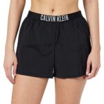 Calvin KleinShort Femme Short De Plage, Noir (PVH Black), XS
