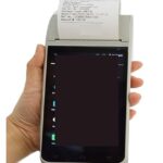 DAPIPA Terminal de paiement Tenu dans la Main de la Position 4G Contact IC+NFC imprimant Le Terminal futé de Position