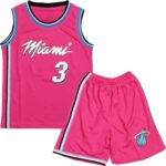 DaceStar2 Pièces Maillot Basketball Enfant,Maillot Sans Manches + Pantalon Court,Tenue Basket Enfant Garçon et Fille,Ensemble Basket Enfant 4 6 8 10 12 14 Ans