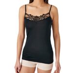 DamartCaraco Thermolactyl 10% Soie Et Tulle Brodé