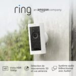 Découvrez Ring Caméra extérieure Pro sans fil (Stick Up Cam Pro) par Amazon | Caméra de surveillance wifi sans fil avec vidéo HDR 1080p, détection de mouvements 3D | Essai Ring Protect 30 j. gratuit