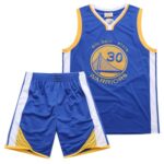 FUTERLYTenue Basket Enfant 2 Pièces, Ensemble Basketball Enfant Populaire pour Enfants, Maillot Basket Enfant Juvénile, Sans Manches Ensemble Basket Enfant +Shorts Basket Enfant 4-14 Ans