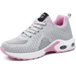 GAXmiFemme Baskets Chaussures de Coussin d'air Mesh Respirante à Confortables Running Fitness Sneakers Outdoor Casual Fonctionnement