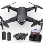 GPS Drone avec Caméra pour Adultes Drones 4K HD avec Moteur Sans Balais Retour Automatique à la Maison Transmission WiFi 5G Quadcopter RC FPV Pliable UAV Maintien d'altitude Follow Me 36 Mins