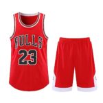Generic2 Pièces Maillot Basket Enfant/Adulte 2023,Maillot sans Manches Pantalon Court,Basket Maillots Basketball Jersey et Short Ensemble de Maillot