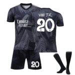 Générique2022 2023 Nouveau Modèle Ensemble de Foot Maillot de Foot Enfant et Adultes Maillots de Football Jersey Set Entraînement T-Shirt Short et Chaussettes