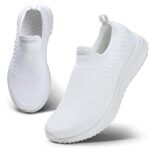 HKRBasket Femme Respirantes Chaussures de Running Marche Sport Travail Légères Sneakers 35-42EU