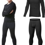 HOPLYNNHOPLYNN Ensemble de sous-vêtements Thermiques Garçon Enfants sous-vêtements Fonctionnels pour Enfants Underwear de Ski pour Enfants