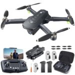 Holy Stone HS175D Drone avec caméra 4K pour Adultes, Pliable quadricoptère RC avec Retour Automatique GPS, Moteur sans Balais, Follow Me, Vol Circulaire, Maintien d'altitude, vol de 46 Minutes