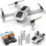 Holy Stone HS430 FPV Drone avec Caméra pour Enfants, Quadricoptère Nano RC Pliable avec Vidéo HD 1080p, Jouets Cadeaux avec Vol Circulaire Lancer pour Alle, 3 Piles 39 Minutes de temps de vol