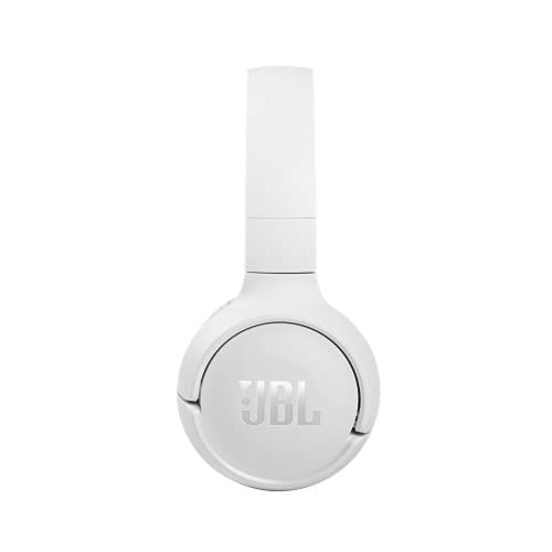 JBL TUNE 510BT – Casque supra-auriculaire sans fil – Equipé de la technologie Bluetooth – Connection multi-points – Léger, confortable et pliable – Jusqu’à 40 hrs d’écoute – Blanc – Image 3